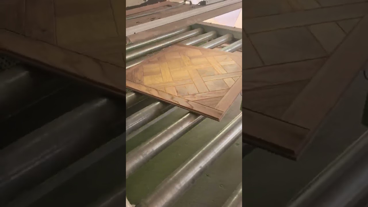 #wood #qualityflooring #woodworking #versailles Engineered Versailles