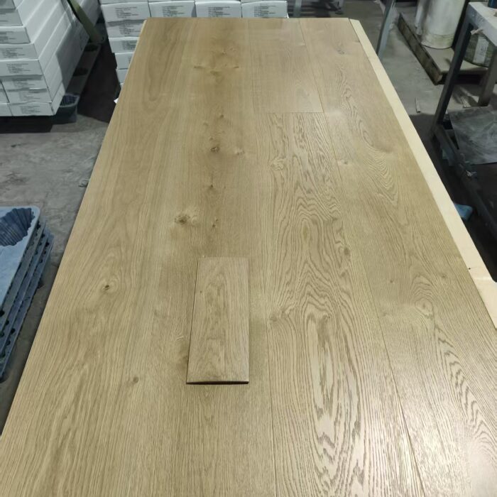 Oak wood flooring moisture content test before installation