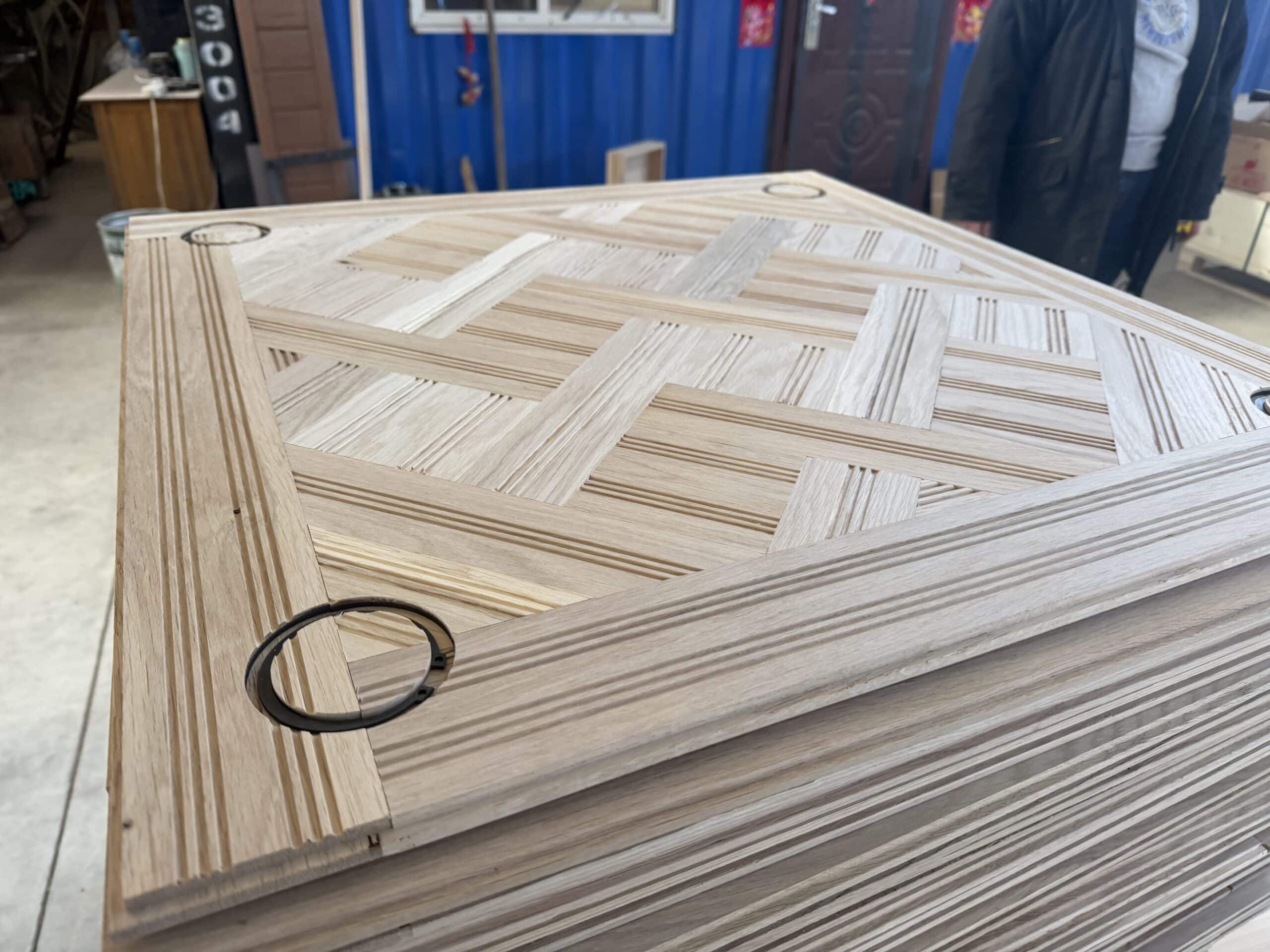 Solid Oak Versailles Floor Manufacturing & Quality Control