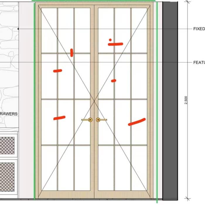 There are no fixed sizes. We manufacture based on approved drawings and on-site opening conditions.
