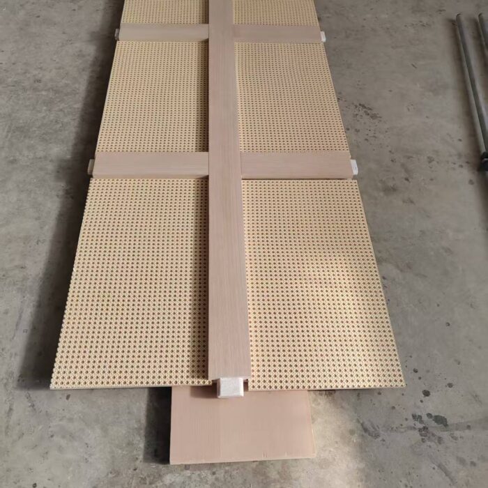 interior wooden door panel assembly quality control size checking process