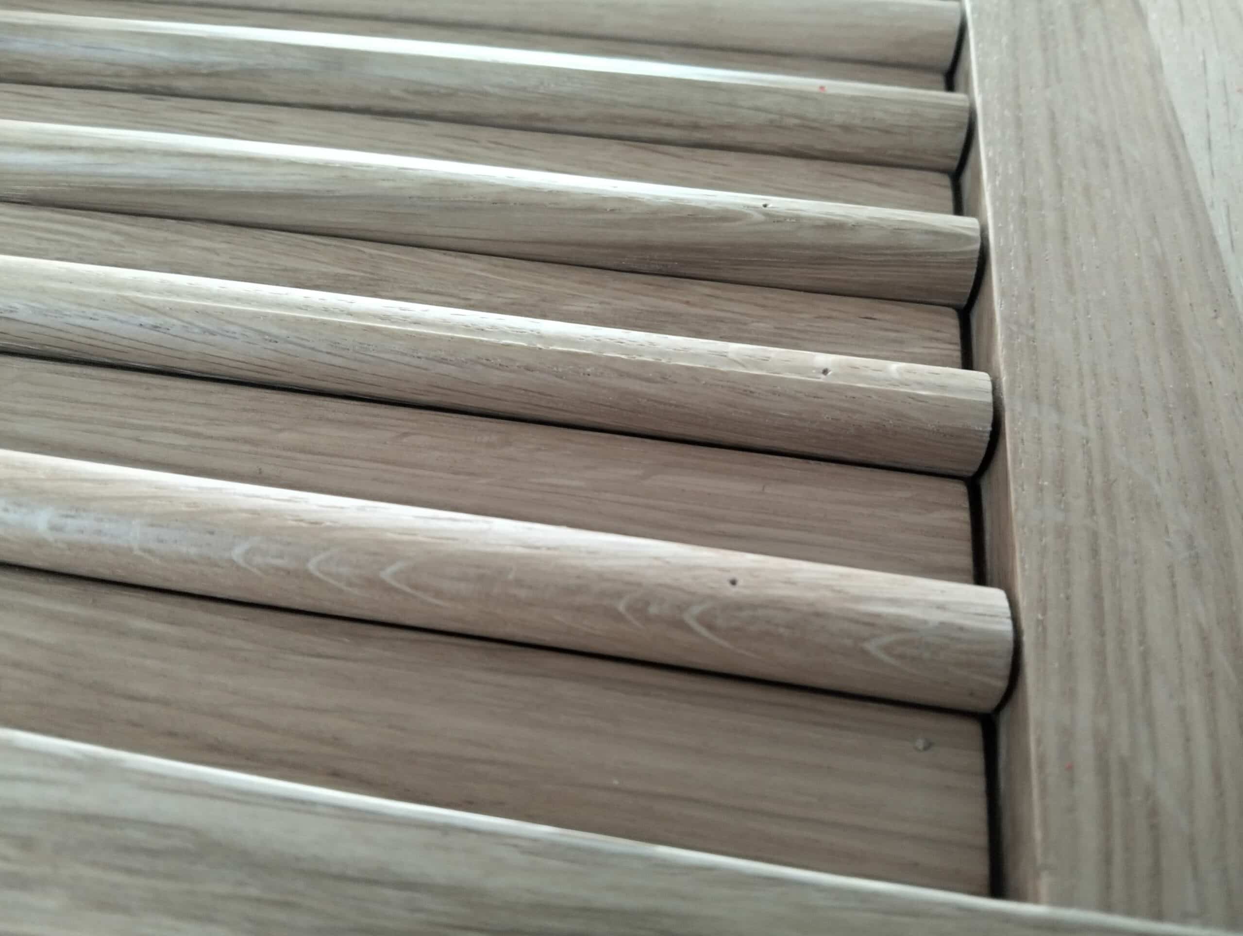 timber reeded panel texture detail for interior glass door design