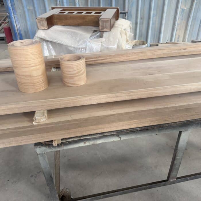 solid wood panel for exterior wooden door manufacturing natural timber board