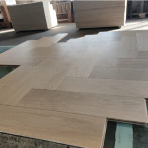engineered oak herringbone flooring installation pattern