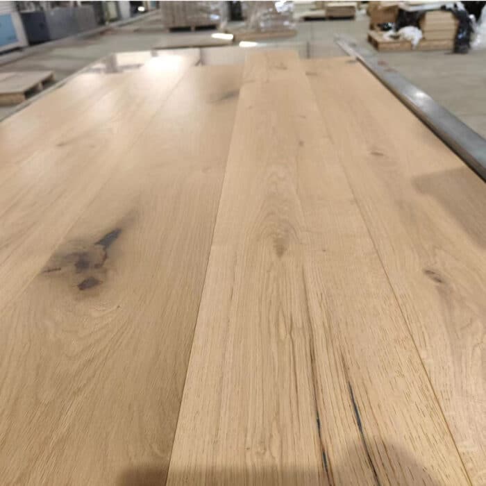 natural european oak engineered plank flooring light brushed texture