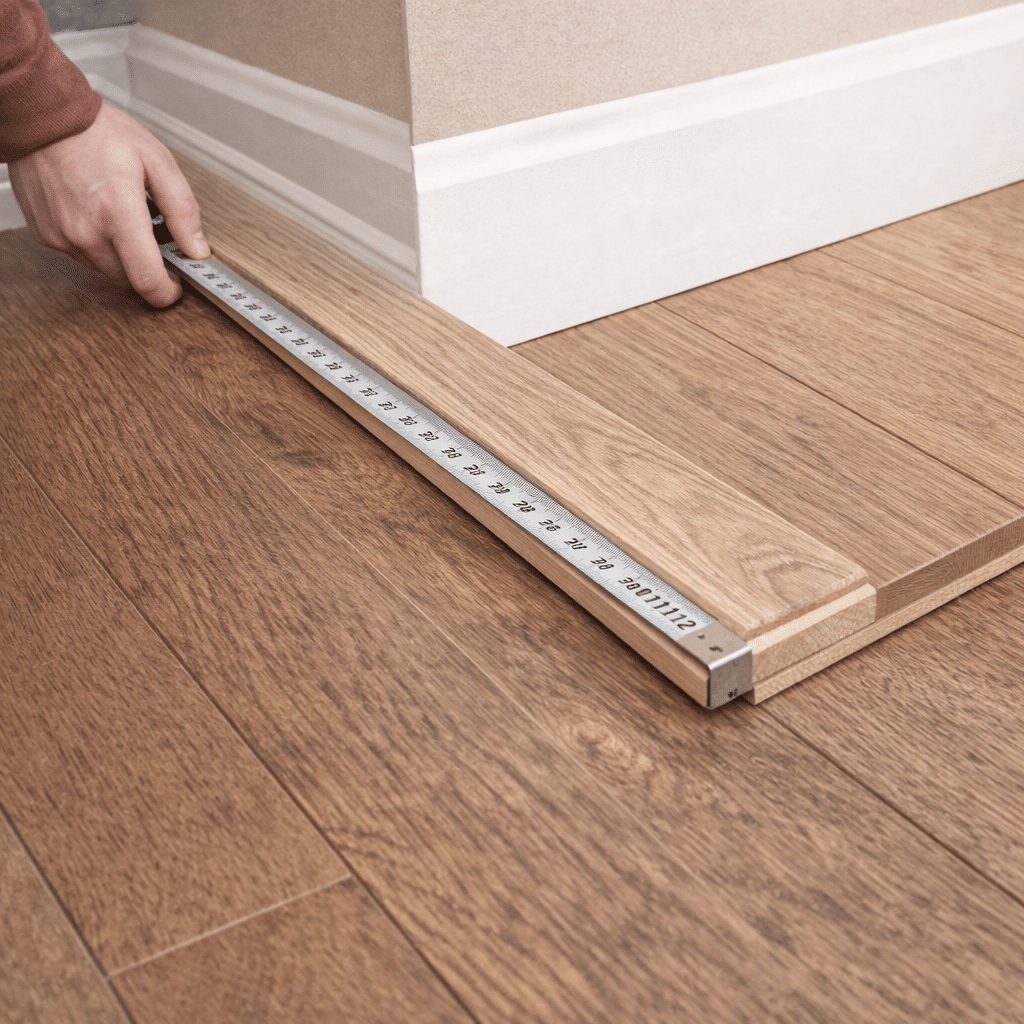 stair treads precise sizing and skirting board installation for seamless fitting