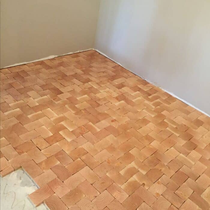 custom end grain flooring design 1