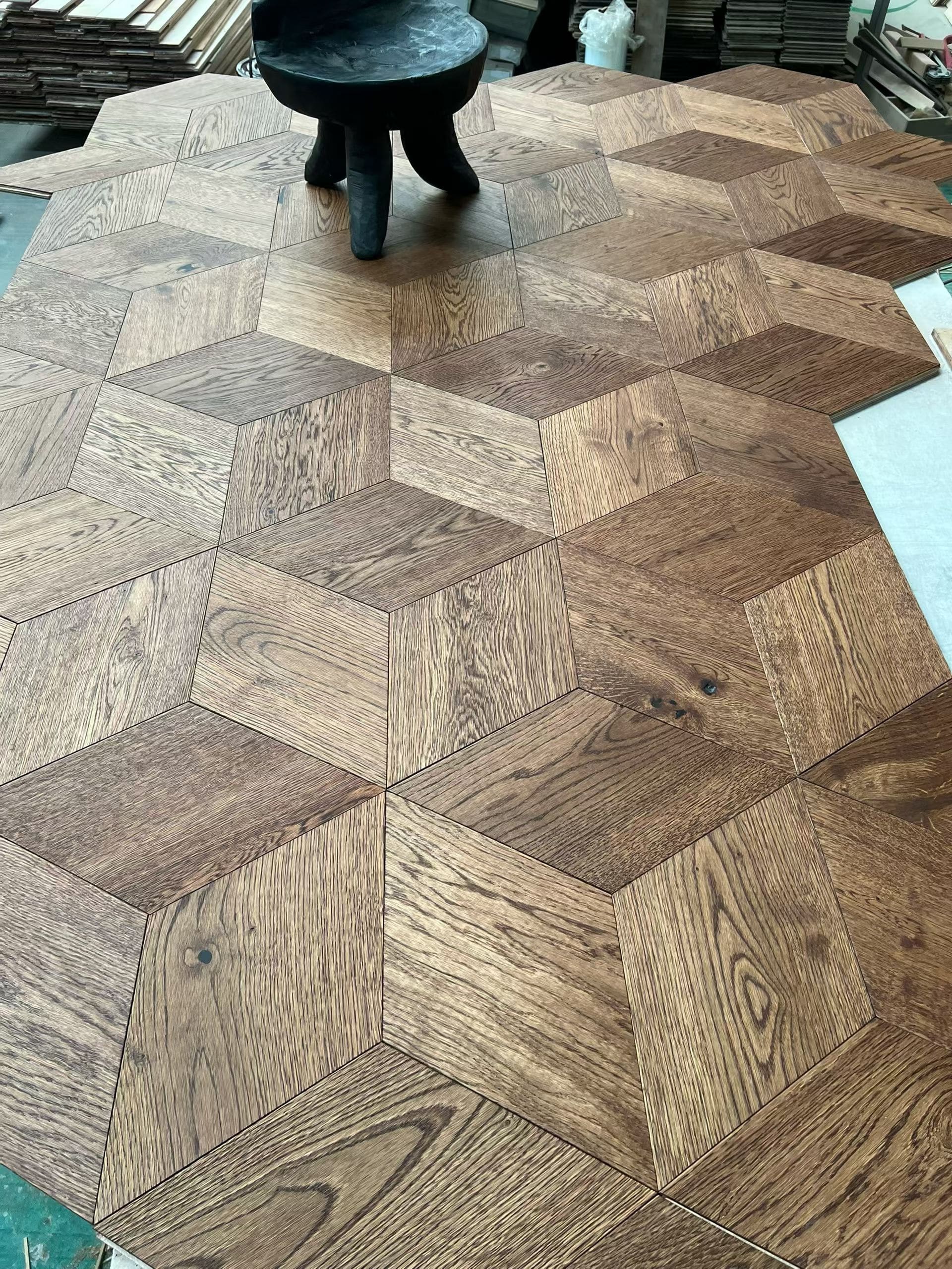 diamond parquet flooring texture detail engineered oak