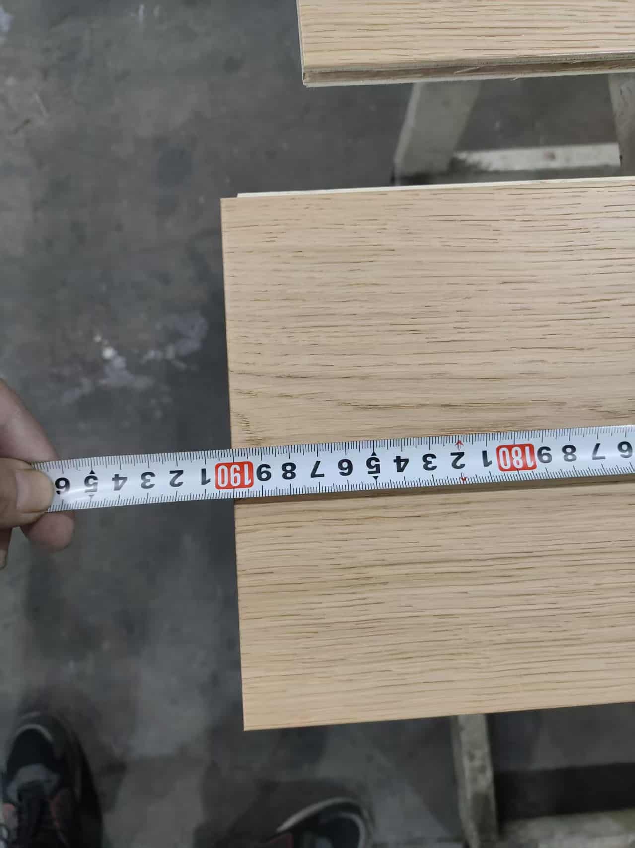 engineered plank flooring specifications dusty grey oak size thickness installation