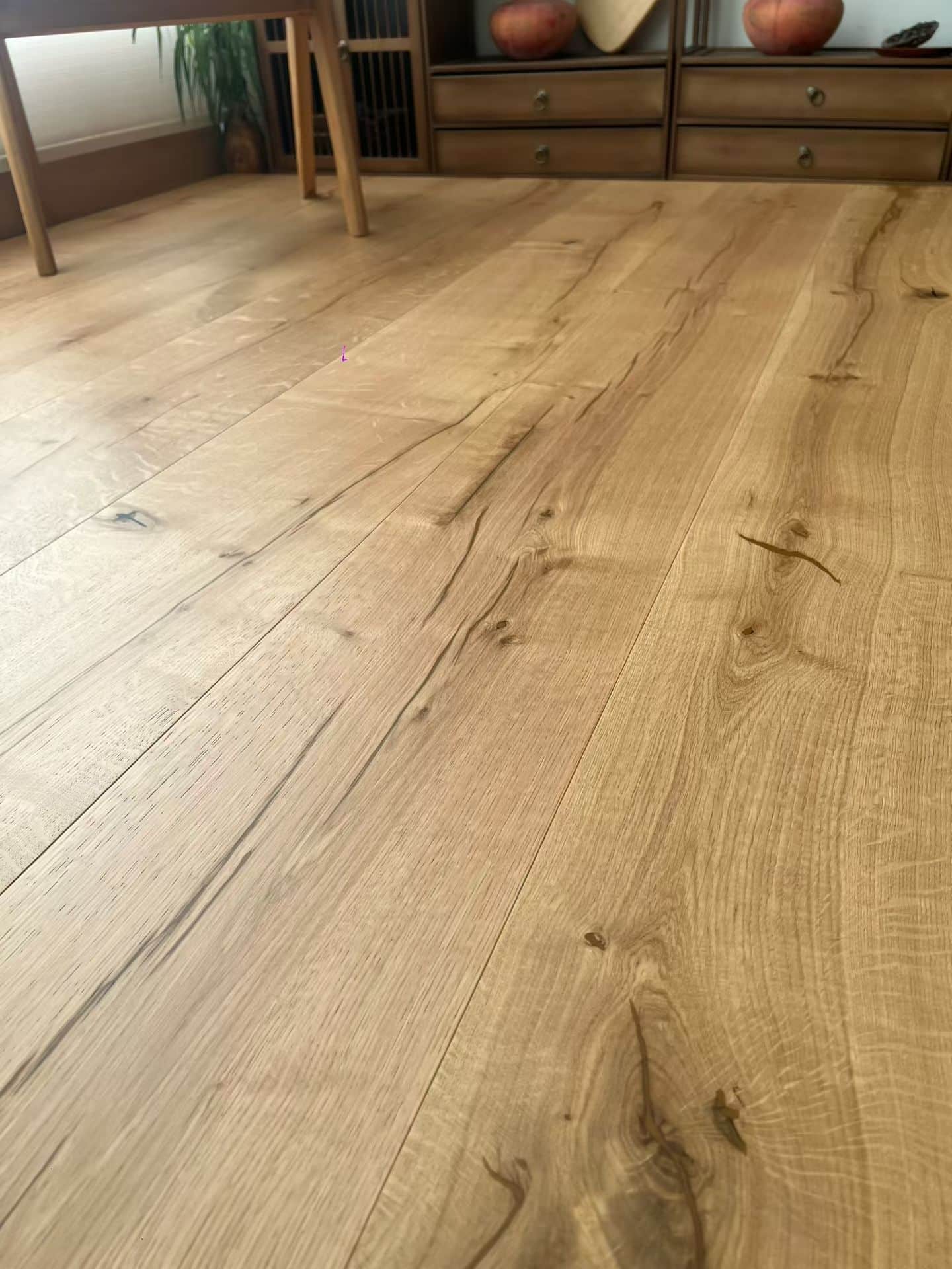 engineered plank flooring EF grade features rustic knots UV lacquer durable surface