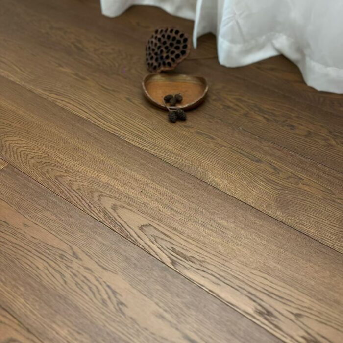 engineered oak plank flooring project installation residential commercial use
