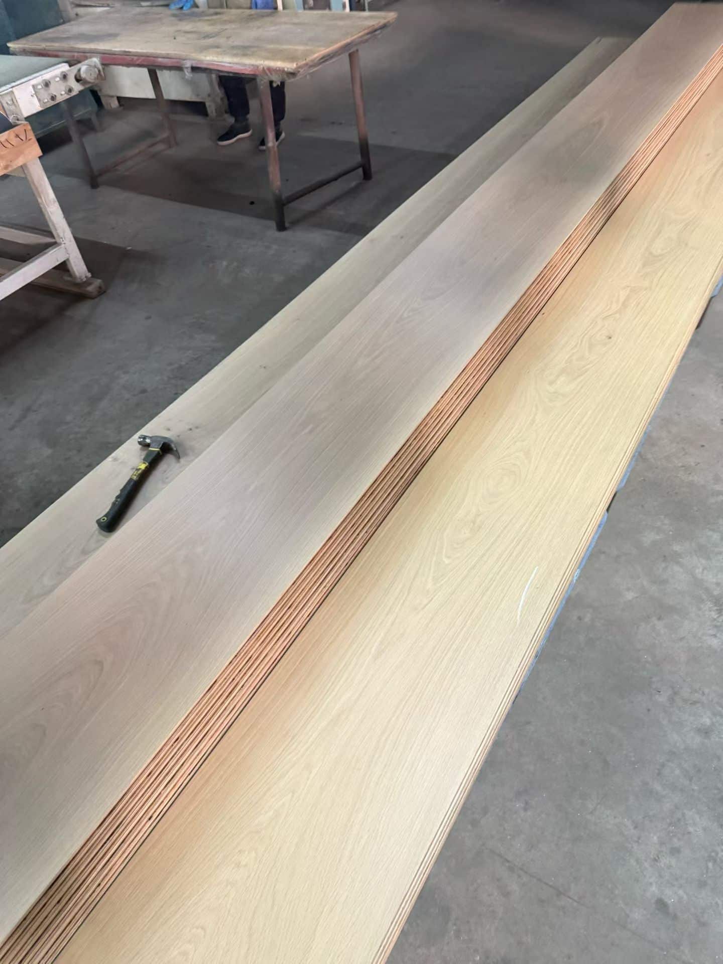 engineered plank flooring background texture wood surface light oak