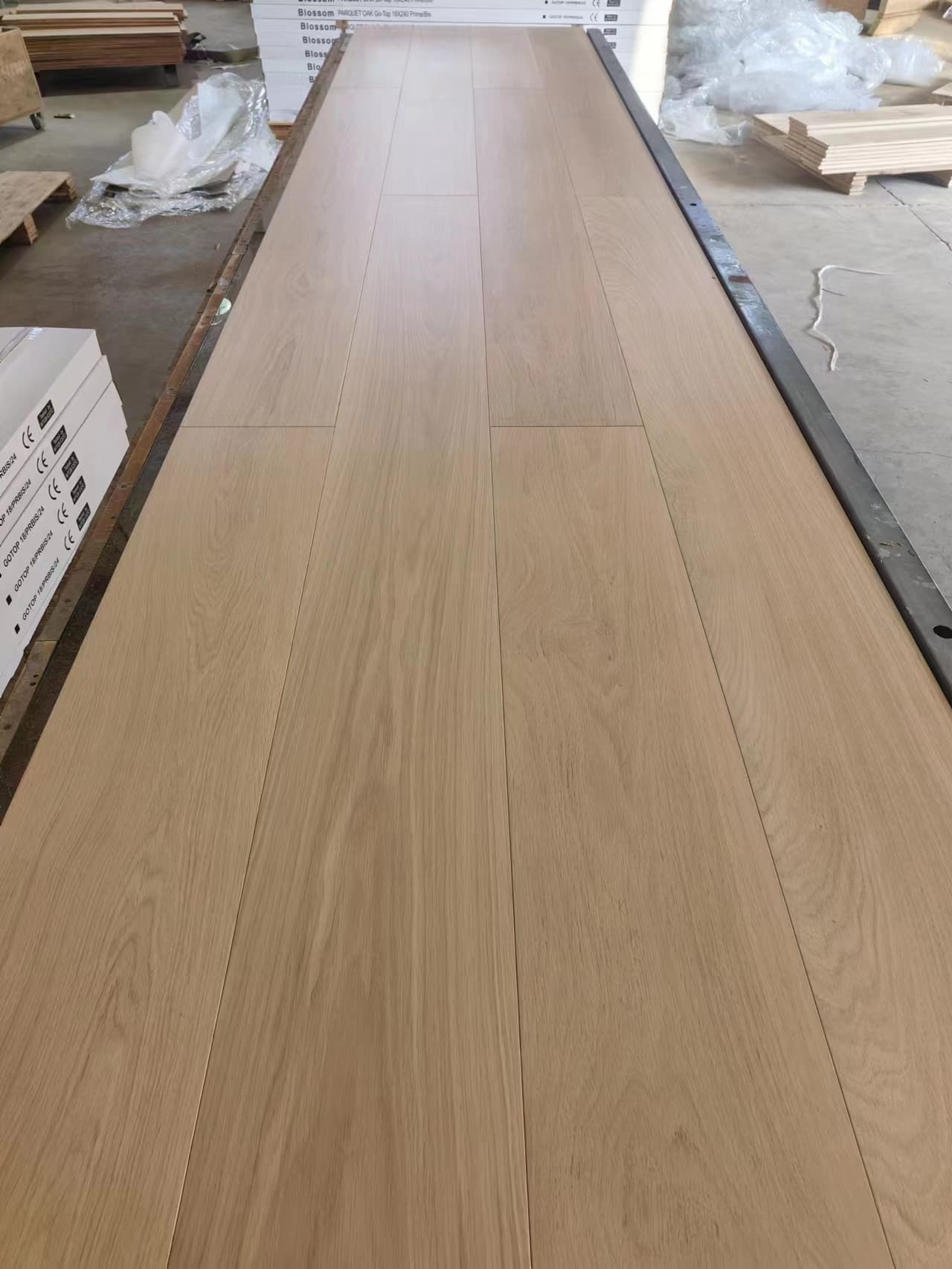 engineered plank flooring specifications AB grade European oak dimensions thickness installation