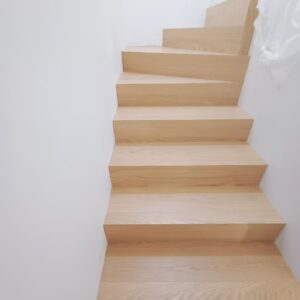 engineered stair treads 3 in 1 oak staircase matching wood flooring custom