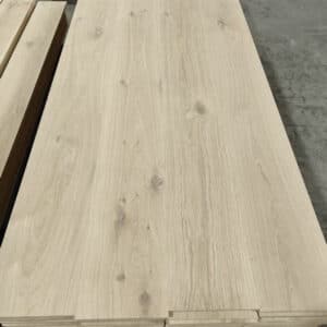 European oak solid slabs wood flooring unfinished wide plank