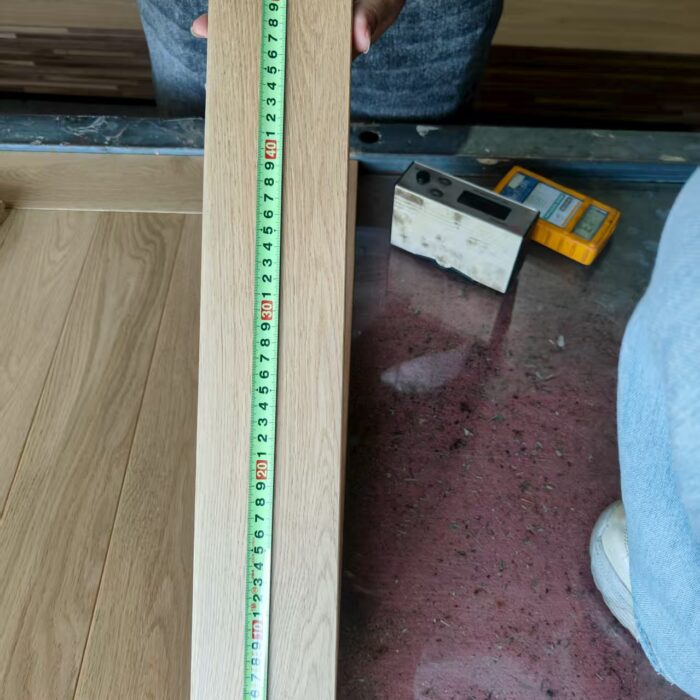 herringbone flooring plank length measurement custom size oak wood flooring