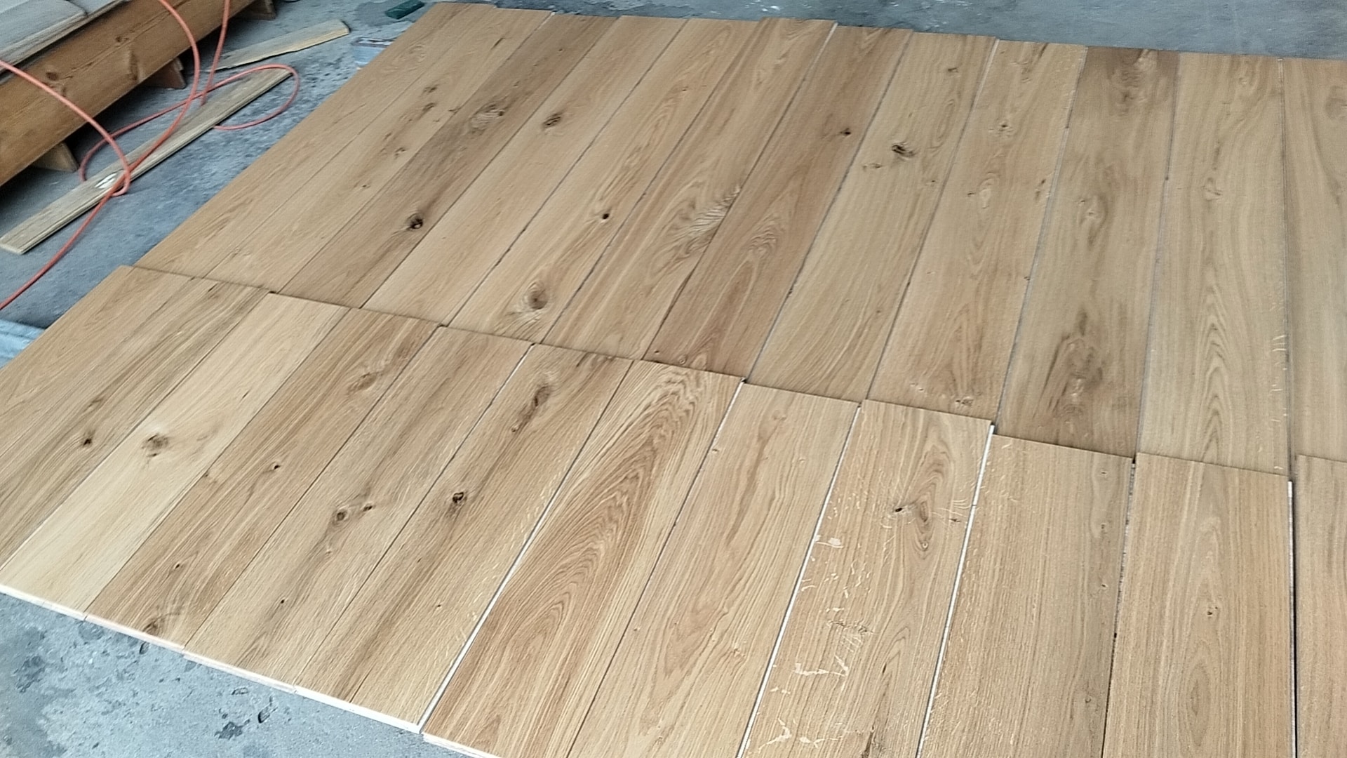 engineered plank flooring natural oak CD grade features rustic knots natural variation