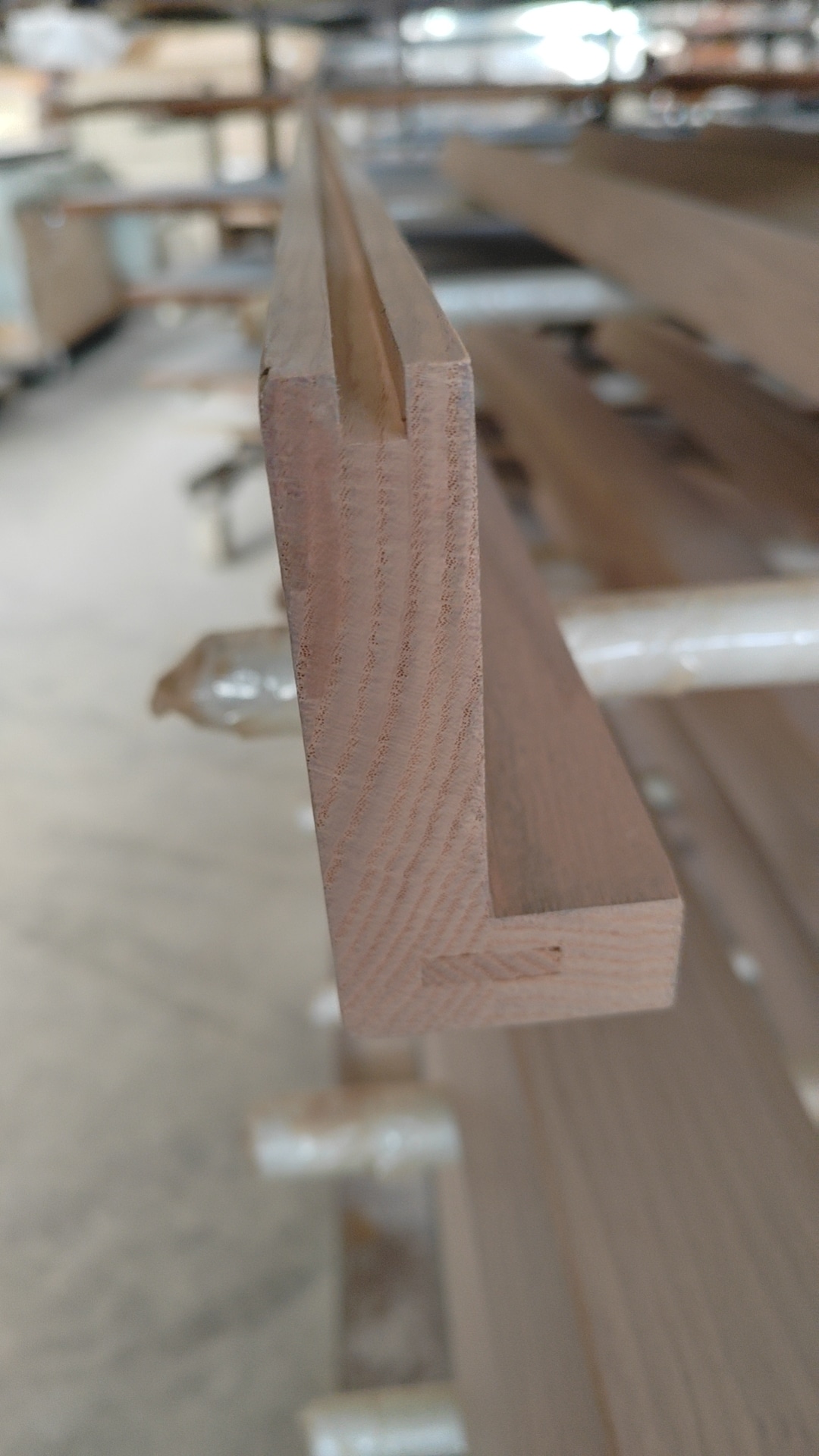 solid stair nose edge detail hardwood profile