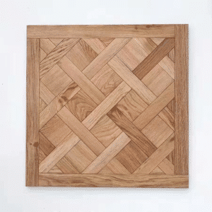 unfinished oak versailles flooring raw parquet panel solid wood