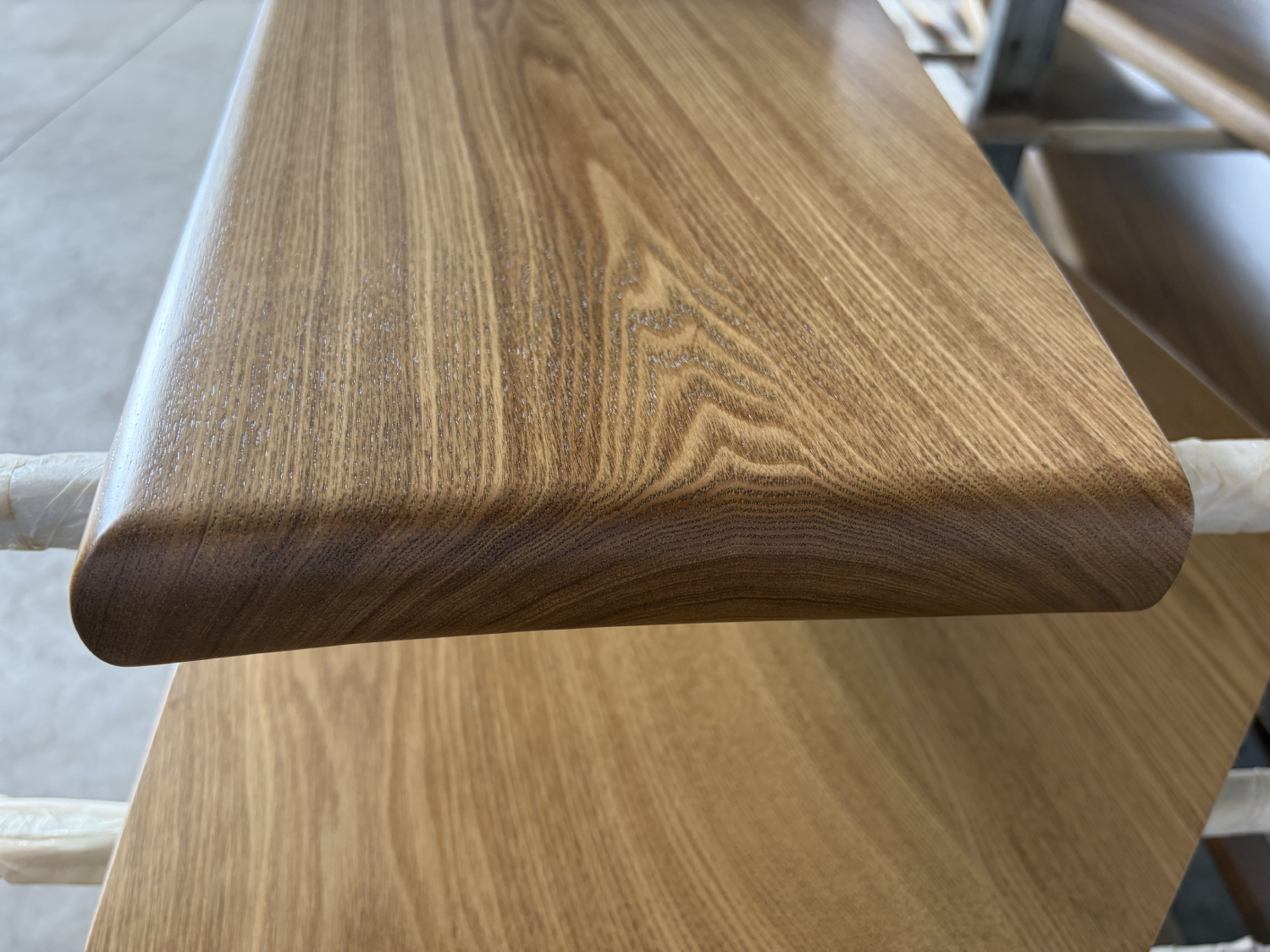 custom solid wood stair treads oak staircase manufacturer