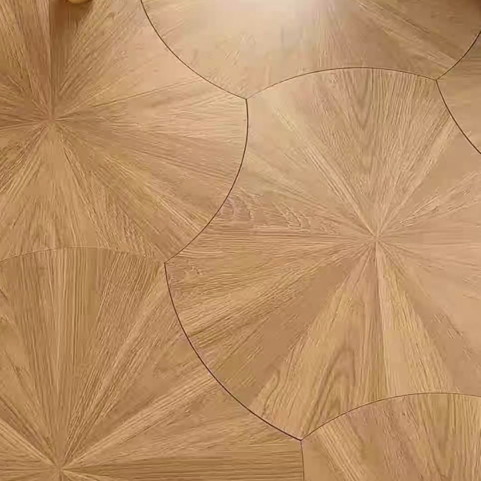 decorative lotus engineered wood flooring detail