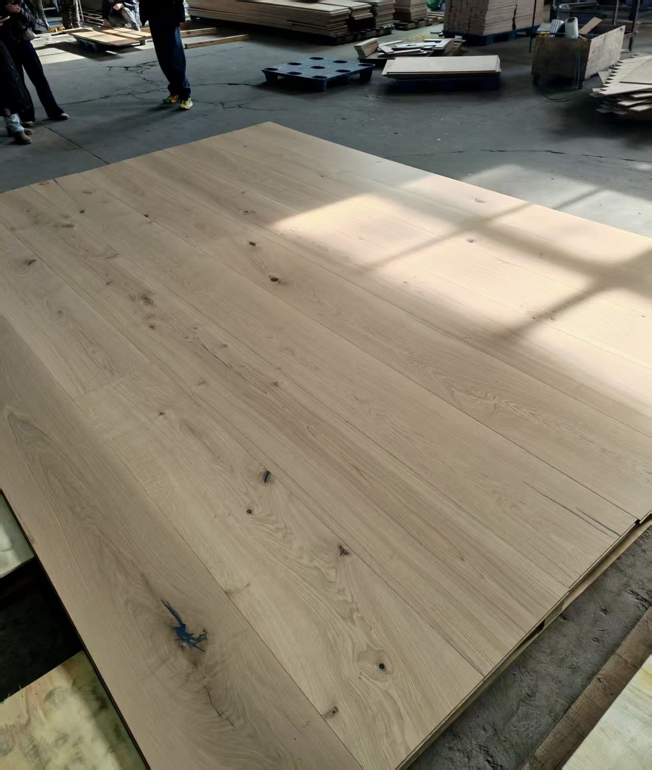 engineered wood flooring factory production for global flooring buyers