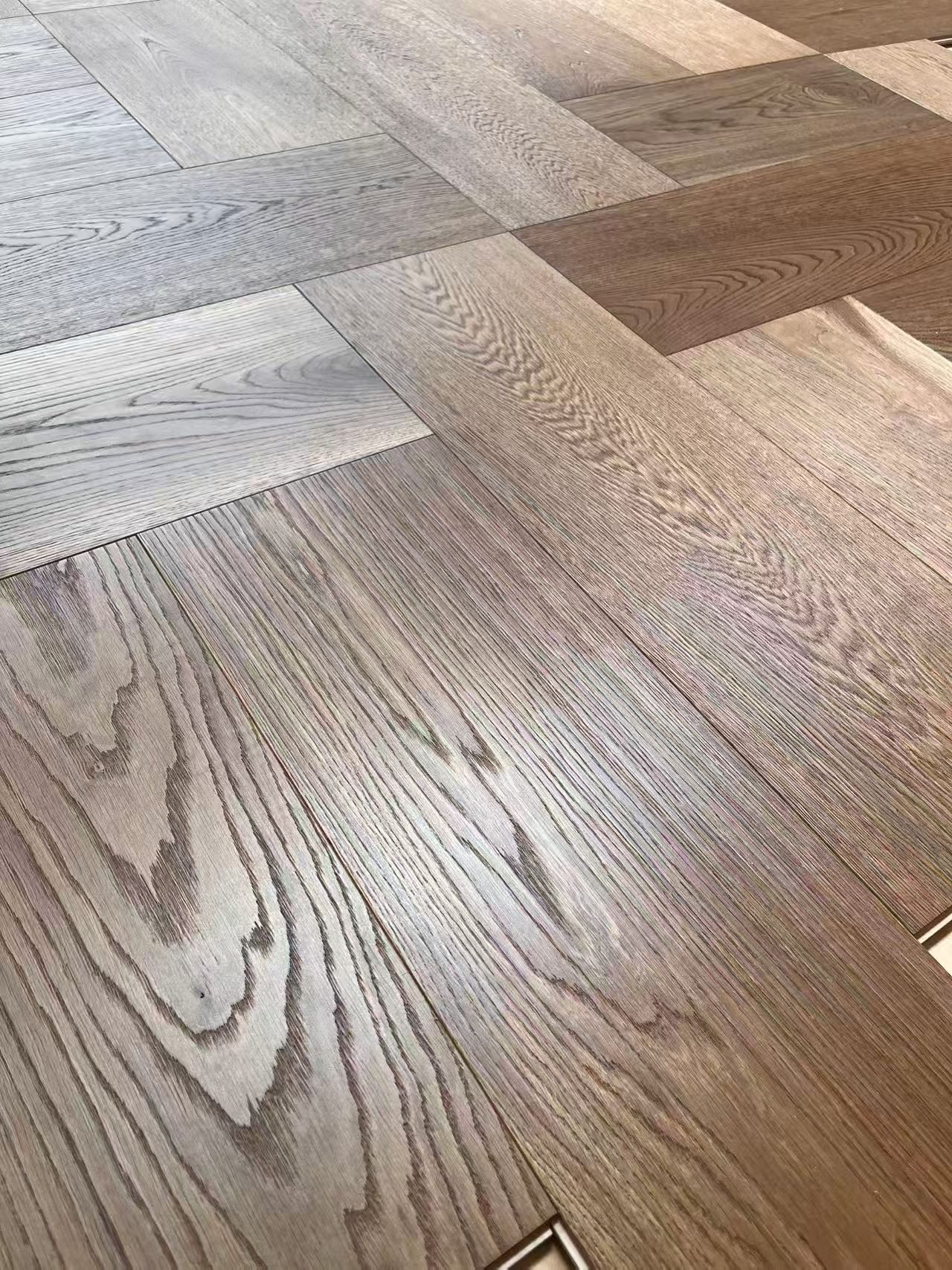 engineered cross herringbone oak flooring parquet design