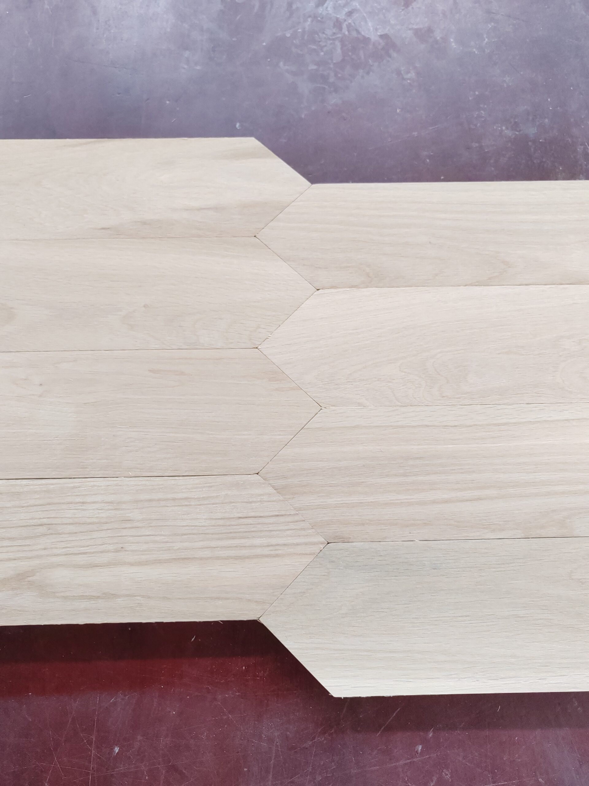 Solid Pattern Frame Flooring Custom Profile Detail