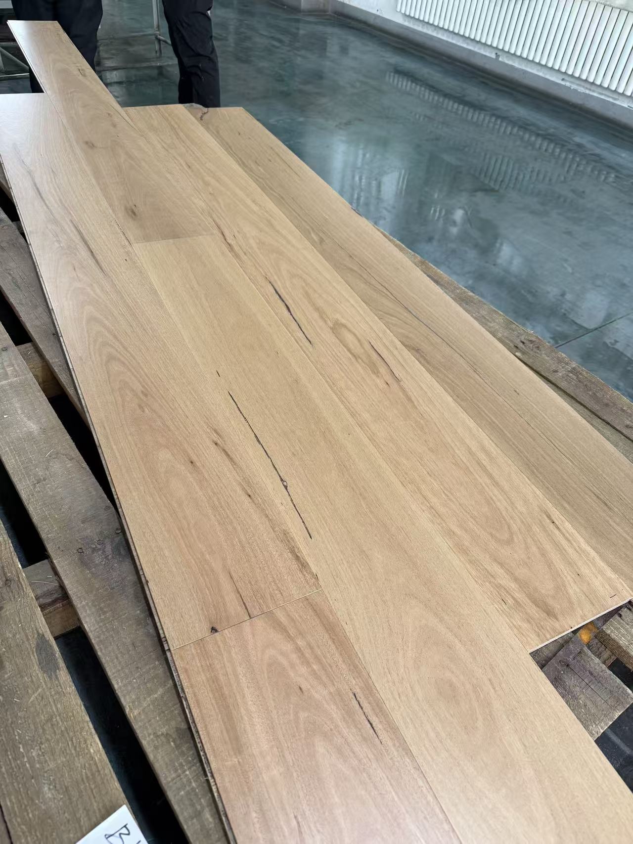 light wire brushed Black Butt flooring