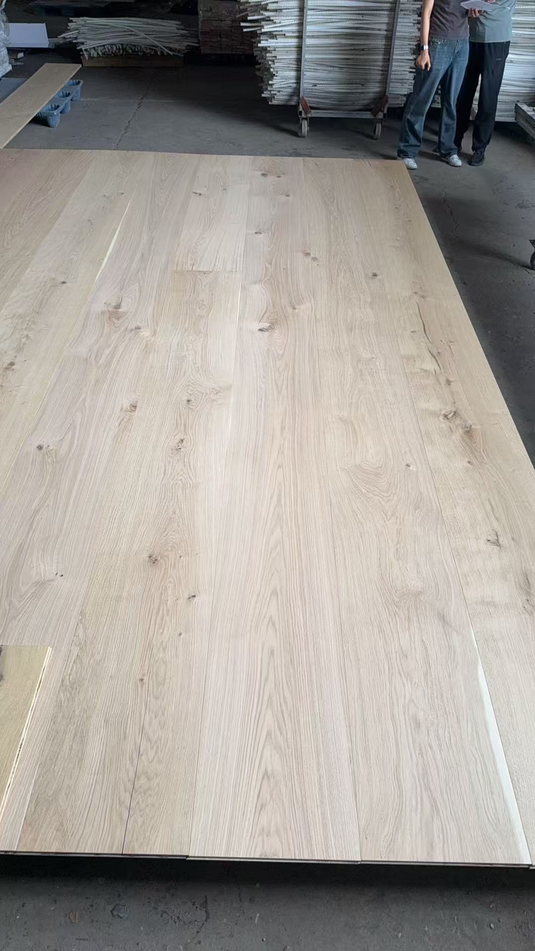 multilayer engineered oak flooring structure