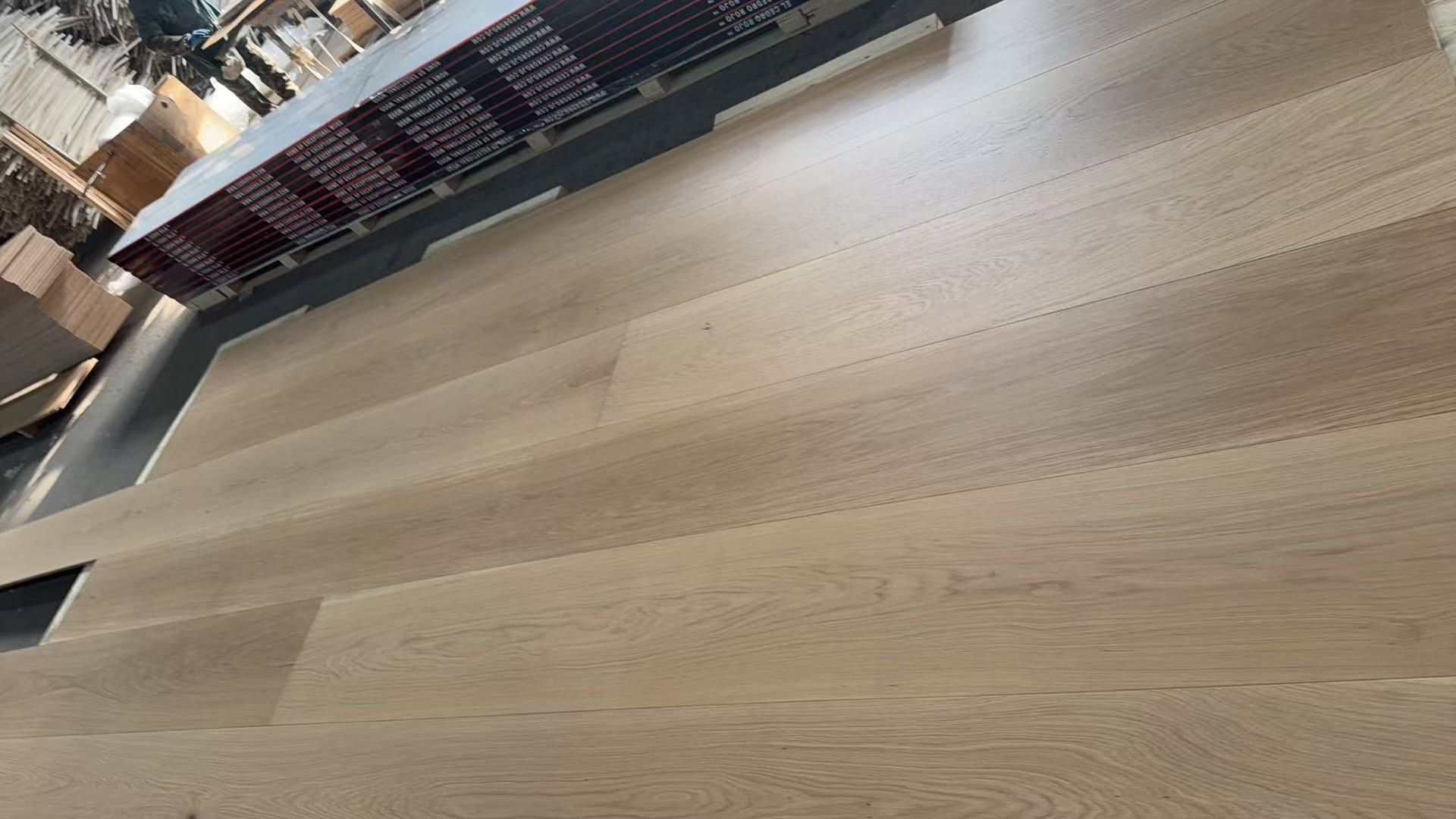real oak timber surface engineered flooring
