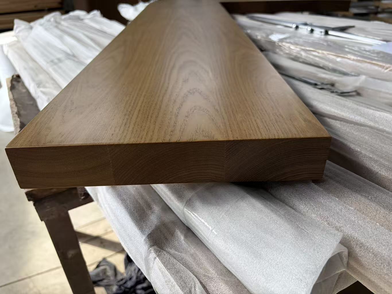 Solid Oak Stair Treads Detail One Piece Timber