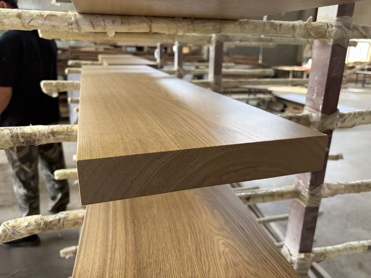 Solid Oak Stair Treads Ready Stock