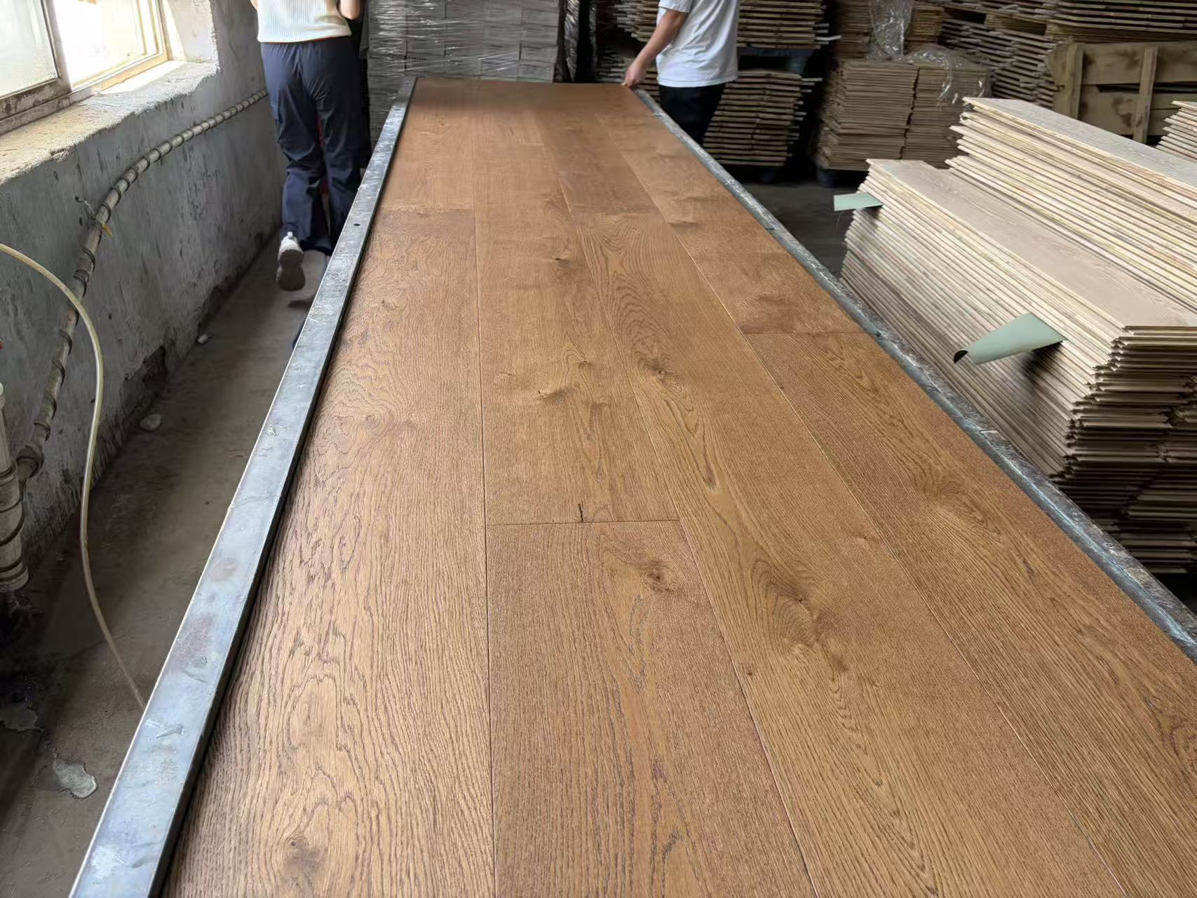 240mm Wide Engineered Oak Plank Flooring