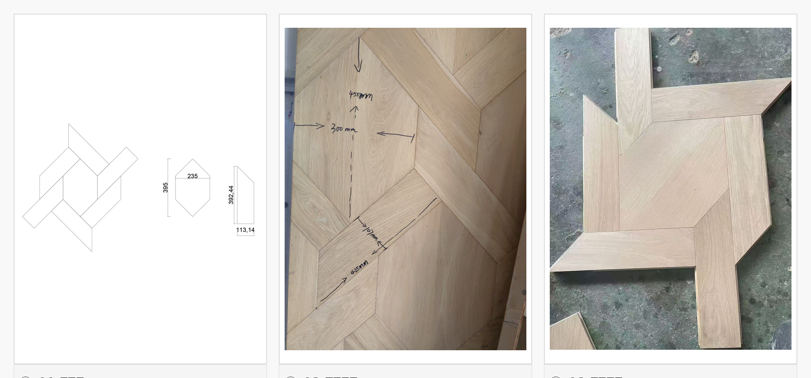 custom wood flooring design drawings
