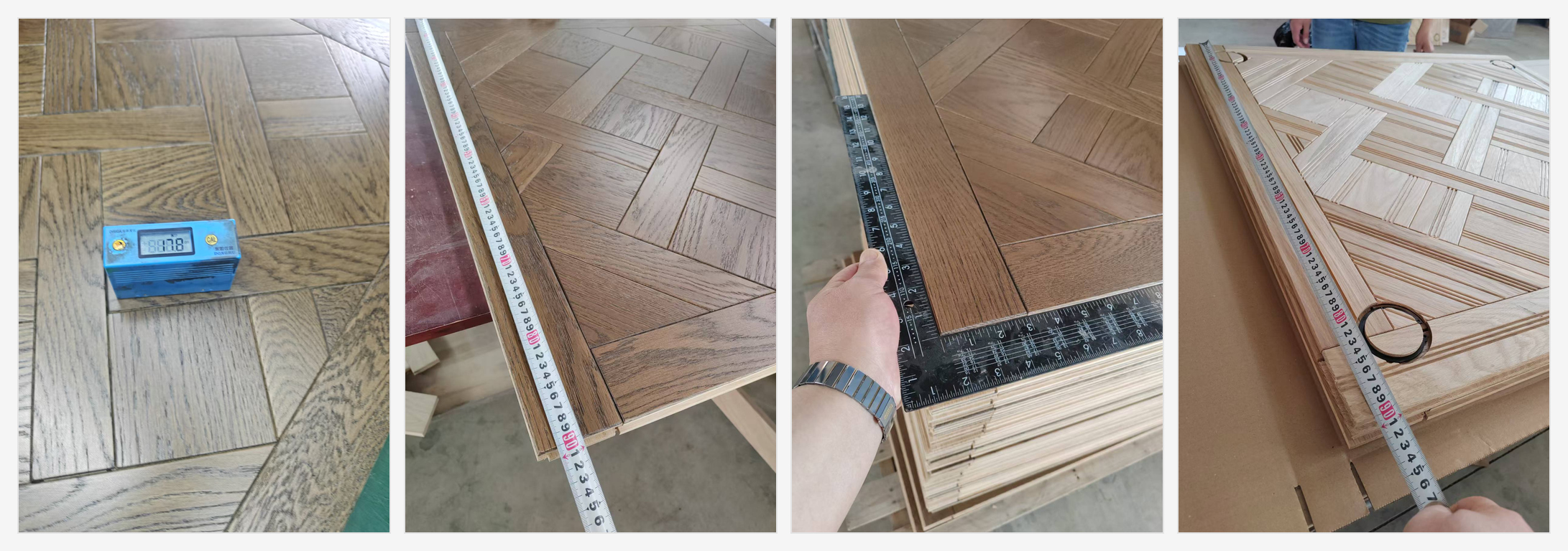custom wood flooring quality inspection before shipment