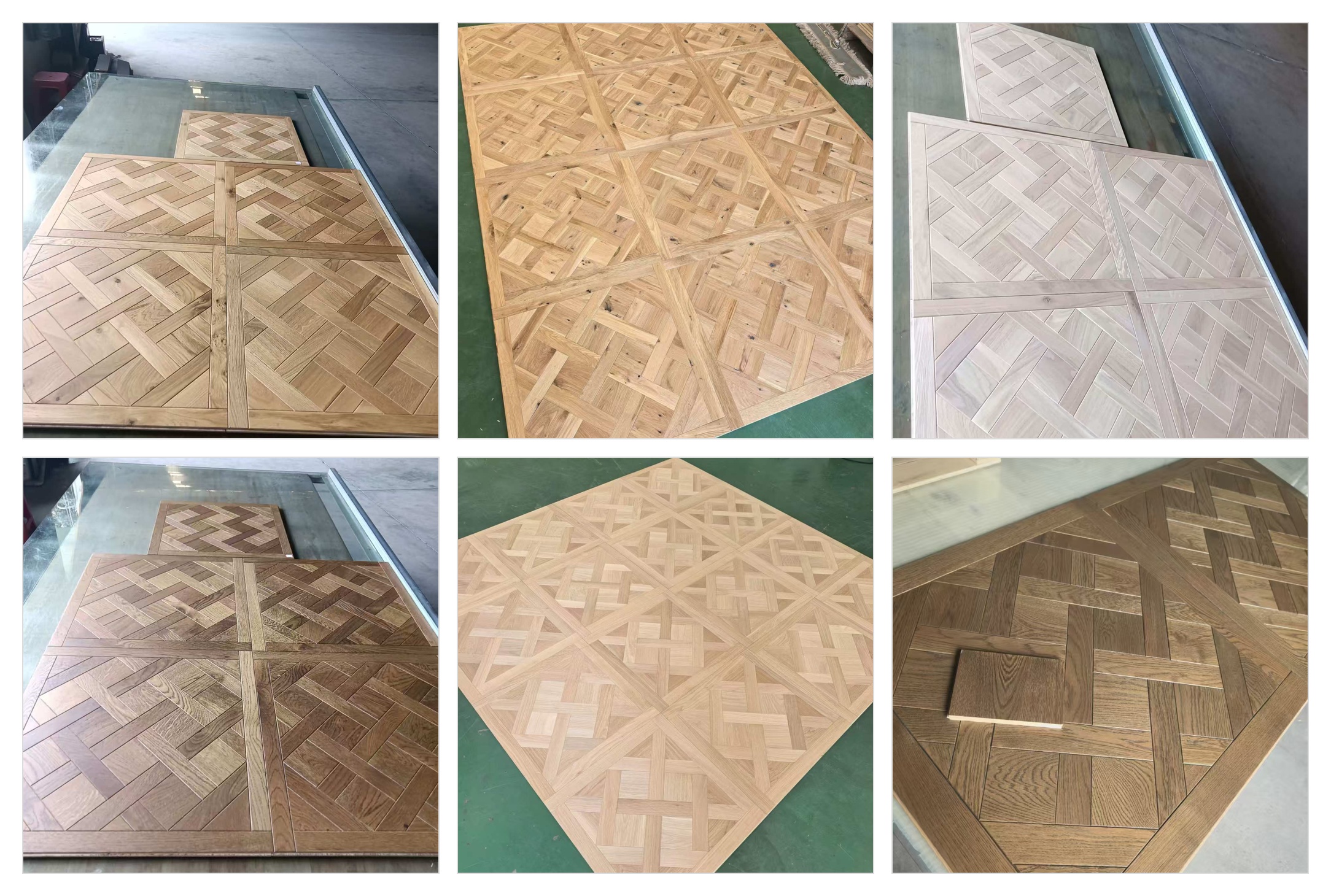 custom parquet flooring color matching and samples