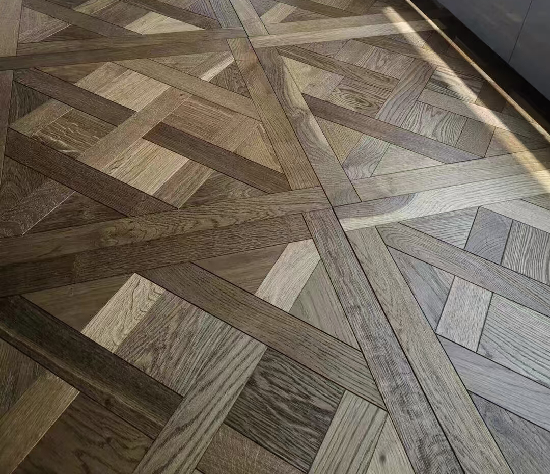 custom parquet flooring for hotels villas and commercial interiors