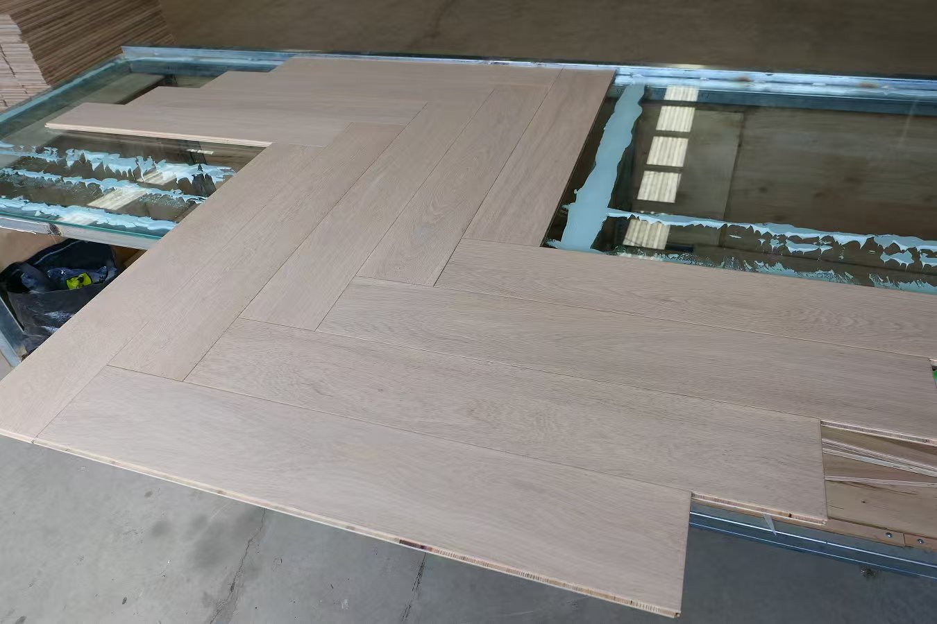 custom timber flooring sample approval before production