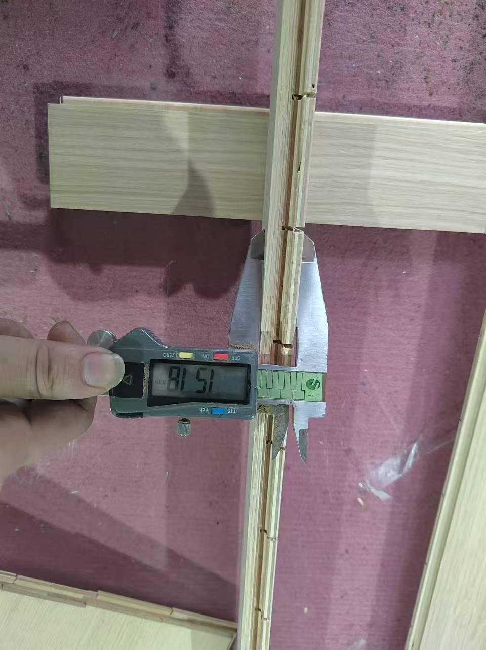 engineered timber flooring structure and thickness confirmation