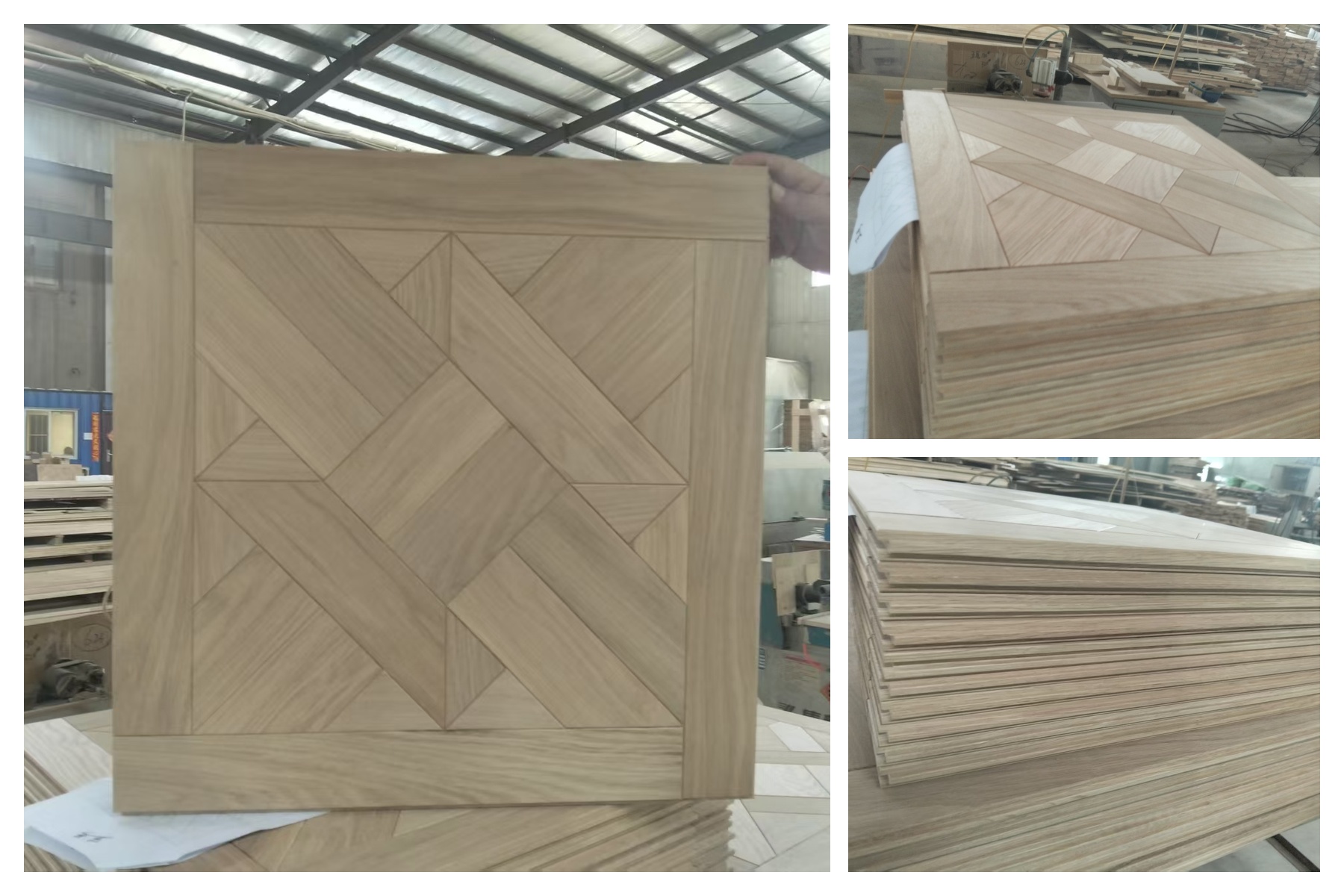 solid oak Versailles flooring for luxury villa and hotel projects