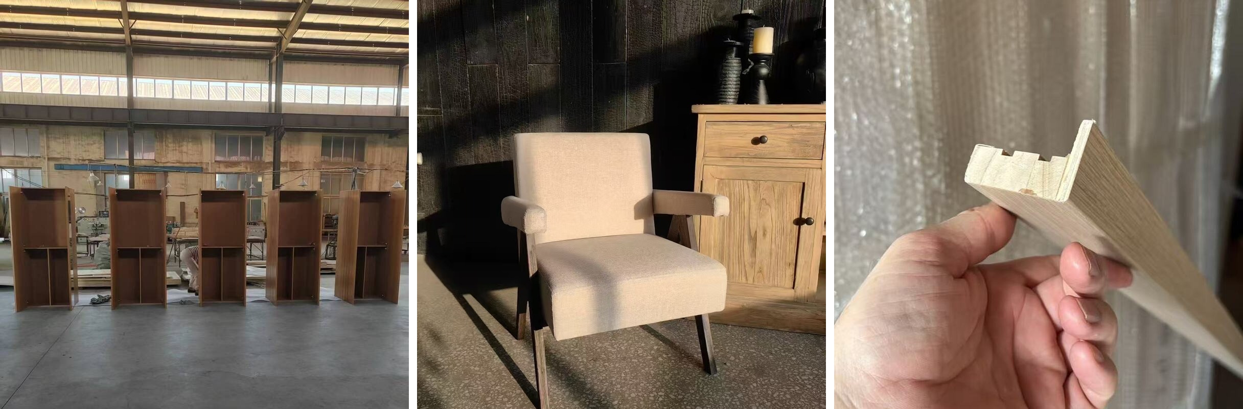 custom wood furniture product selection