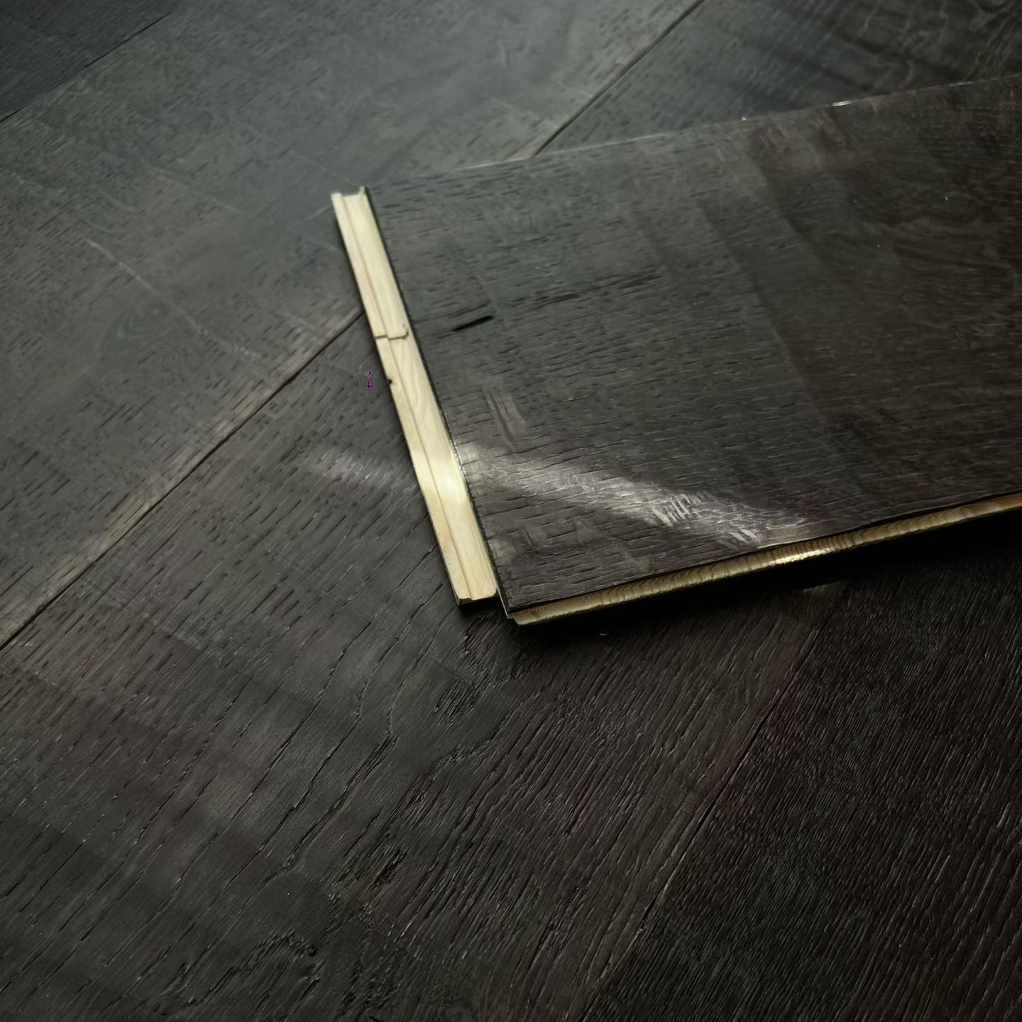 smoked oak wide plank engineered flooring