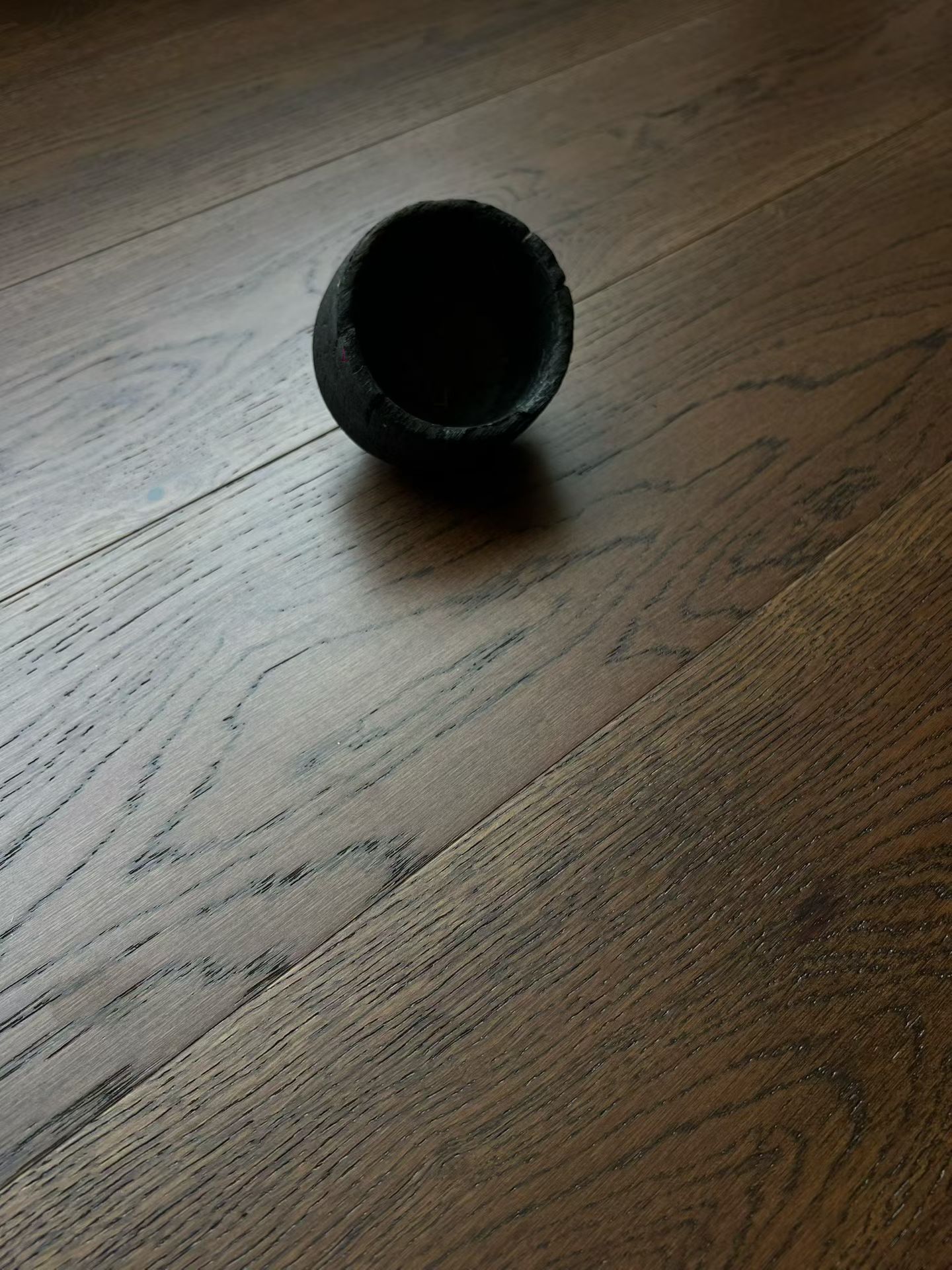 smoked wide plank engineered oak flooring