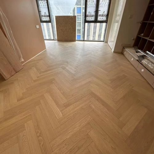 engineered oak herringbone flooring full interior space parquet wood floor design